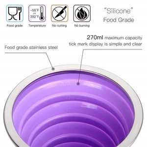 Fábrica admite diseños personalizados para la entrega rápida de silicona plegable Coffre Eco Cup - Product Image 5