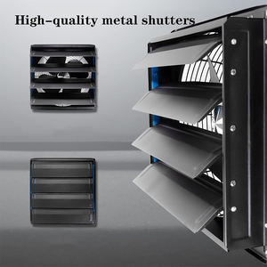 Ventilador de Extracción con Motor EC de 18 Pulgadas y Ahorro de Energía, 2700 CFM, con Persianas Automáticas para Garaje, Invernadero, Ático, Granero, Taller - Product Image 5