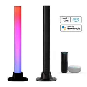 Ambient Light TV Smart Tuya Desktop Atmosphere Lamp LED Flow Color Smart gaming Light Bars Music Sync With Google Assistant Alex