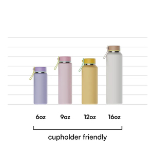 Xách tay mini 6oz 9oz 12oz 16oz cách nhiệt chân không thép không gỉ nhỏ bé trẻ em sinh tố cốc uống đôi tường chai nước - Product Image 5