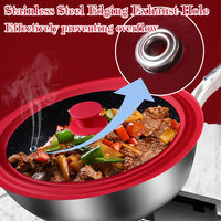 Couvercles de remplacement universels en silicone pour casseroles et poêles, couvercle pour poêle à frire