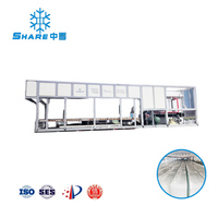 Machine de fabrication de glace, appareil à refroidissement direct, économie d'énergie 30%, 20 tonnes
