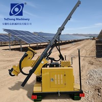 Sistema de Control Inteligente TEZHONG MACHINERY TZ650 para Bomba de Motor Hidráulica de Hincadora Solar con Localización Automática de Pilotes