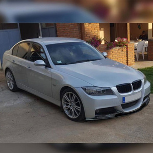 ชุดแต่งรอบคันสำหรับ BMW ซีรีส์ 3 E90 E91 M-Tech ปี 2005-2008 ชุดแต่งกันชนหน้า สปอยเลอร์หน้า ดิฟฟิวเซอร์ สปลิตเตอร์  อุปกรณ์ตกแต่งรถยนต์ - Product Image 5