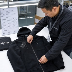 Sudadera con capucha de forro polar de 480 g/m² de peso pesado con cremallera completa, personalizada OEM, para mujer, talla grande, estilo urbano, de la <span class=keywords><strong>S</strong></span> a la 5X (EE. UU.) - Product Image 4