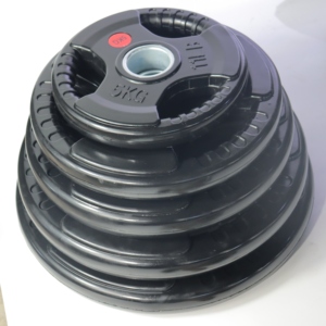 <span class=keywords><strong>Discos</strong></span> de <span class=keywords><strong>Pesas</strong></span> <span class=keywords><strong>para</strong></span> Casa y Gimnasio, Placa de Peso con Agarre Triple de Tres Orificios de Hierro Fundido, Disco Bumper de Goma de 25 kg <span class=keywords><strong>para</strong></span> Entrenamiento y Levantamiento de <span class=keywords><strong>Pesas</strong></span> - Product Image 4