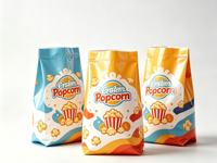 Sachet personnalisé imprimé pour chips, pochette brillante en aluminium pour snacks, sac d'emballage gonflable en plastique pour chips de pommes de terre