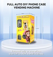 Máquina Expendedora de Fundas para Teléfonos Móviles, Totalmente Automática, Personalizable, con Pantalla Táctil y Limpieza Automática