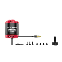 Motor CC sin escobillas FEDI-TECH de alta eficiencia 850KV, modelo HTRC2814 para aeronaves de ala fija, voltaje 3S-4S, eficiencia IE4, ODM/OEM