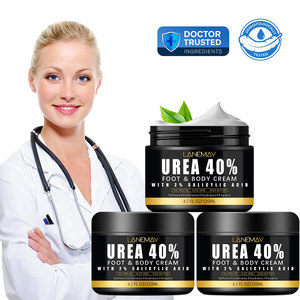 Removedor de callos hidratante profundo de etiqueta privada, <span class=keywords><strong>crema</strong></span> de <span class=keywords><strong>urea</strong></span> 40% para pies, manos y cuerpo para pies más ácido salicílico 2% ácido hialurónico - Product Image 2