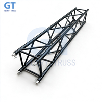 Système de toiture de scène modulaire à longue portée en treillis carré F44 en aluminium 6082 T6 robuste, directement de l'usine