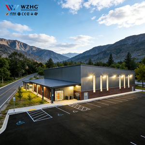 Viga de Acero en Forma de H, Sólida y Ensamblable, con una Vida Útil de 50 Años, Estructura de Acero para Almacenes Industriales - Product Image 1