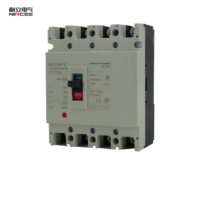 Disjoncteur à boîtier moulé GTM6 250A 3 pôles 400V MCCB avec protection contre les surcharges et les courts-circuits pour tableaux de distribution industriels