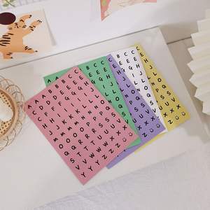 26 pegatinas <span class=keywords><strong>de</strong></span> letras del alfabeto, calcomanías <span class=keywords><strong>de</strong></span> números <span class=keywords><strong>para</strong></span> cuaderno, calcomanías <span class=keywords><strong>de</strong></span> decoración DIY <span class=keywords><strong>para</strong></span> <span class=keywords><strong>niñas</strong></span> - Product Image 2