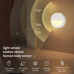 Nueva Lámpara Nocturna de Inducción Magnética con Cara Sonriente, Lámpara Nocturna Multiusos con Sensor LED - Product Image 4