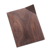 Sous-verres carrés en bois massif isolants thermiquement, en noyer et hêtre, nouveau style chinois pour la maison et la salle à manger