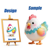 Figurines en PVC et résine plastique Shengye, nouvelle conception personnalisée, anime, personnage 3D, poussin, dessin animé, figurine d'action, poupée, jouets
