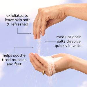 100% Pure Natural Vegan & Cruelty Free Relaxation des grains moyens Sulfate de magnésium <span class=keywords><strong>Sel</strong></span> d'<span class=keywords><strong>Epsom</strong></span> Bain de trempage <span class=keywords><strong>pour</strong></span> le bain et <span class=keywords><strong>les</strong></span> <span class=keywords><strong>pieds</strong></span> - Product Image 4