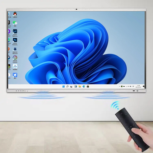 Tableau blanc électronique Android et Windows de 75 pouces, 40 points tactiles, tableau interactif intelligent 4K avec stylet - Product Image 4