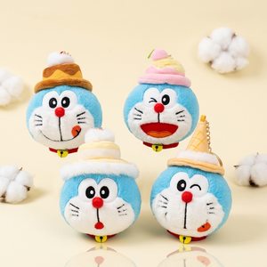 Lote al por mayor <span class=keywords><strong>de</strong></span> llaveros <span class=keywords><strong>de</strong></span> peluche <span class=keywords><strong>de</strong></span> la serie <span class=keywords><strong>de</strong></span> sombreros <span class=keywords><strong>de</strong></span> postre <span class=keywords><strong>de</strong></span> <span class=keywords><strong>Doraemon</strong></span> con licencia oficial, <span class=keywords><strong>de</strong></span> 7 cm, suaves, rellenos <span class=keywords><strong>de</strong></span> algodón PP, bonitos dijes para bolsos. - Product Image 1