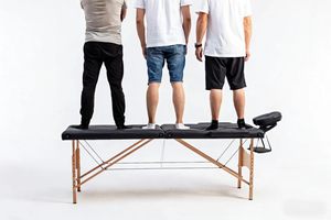 Camilla de masaje plegable reforzada para venta al por mayor, portátil, de mano, para uso doméstico, acupresión, moxibustión, fisioterapia - Product Image 6