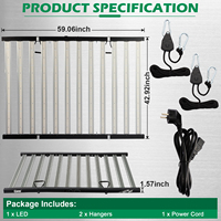 1400W High Power Led Kweeklicht Dimbaar Volledig Spectrum Kweeklamp Voor Kamerplanten En Kas