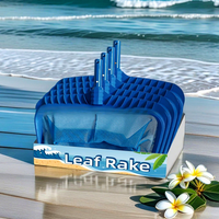 Kunststoff-Schwimmbad-Skimmer-Netz Modell Pool-Skimmer-Netz Verstärkter Tiefwasser-Laubfangschaufel-Filter zur Poolreinigung