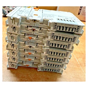 New Original PLC Module 750-600 RS485 DIN Rail 64x12 mm <b>Light</b> Gray Bus End Module Modular I/O System - Product Image 2