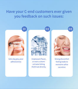 Autocollant de blanchiment des dents barrière gingivale blanchiment des dents ruban de blanchiment dentaire bandes de blanchiment des dents - Product Image 2