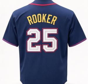 Camiseta de béisbol de los Oakland Athletics Kurtz # 16 Henderson # 24 Wilson # 5 Rooker # 25 Camisetas Deportivas Cosidas para Hombre - Product Image 2