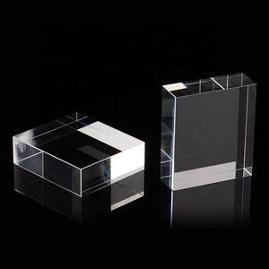 맞춤형 1-200mm 광학 유리 K9 크리스탈 사파이어 크리스탈 정사각형 블록 라이트 가이드 프리즘 (미용 산업용) - Product Image 4