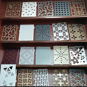 Panneau décoratif personnalisé de luxe gravé au laser pour façade de villa et intérieur – Mur en aluminium découpé CNC - Product Image 2