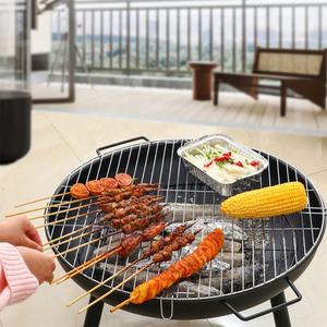 Bol à feu de jardin avec grille de cuisson BBQ Gill pour camping en plein air - Product Image 5