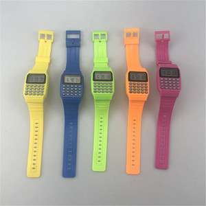 Digital Watch With Calculator 22 Cm Band Unisex Simple Style Plastic Dial - Product Image 1