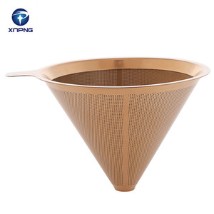 <span class=keywords><strong>Filtre</strong></span> à café réutilisable en acier inoxydable pour goutteur de café <span class=keywords><strong>sans</strong></span> papier micron - Product Image 5