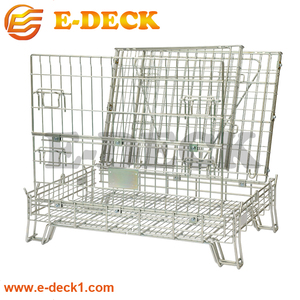 Giá tốt nhất Độ bền Châu Âu thép lưu trữ Bán hàng nóng gấp Stack dây sắt <span class=keywords><strong>container</strong></span> cho ngành công nghiệp rượu vang - Product Image 5