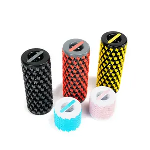 Intrekbare Verlenging Type Oefening Massage Rolstok Raster Mini Opvouwbare Opvouwbare Yoga Foam Roller Voor Spieren