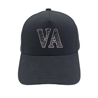 Casquettes de baseball personnalisées en strass, coton, unisexe, réglables, style streetwear avec impression
