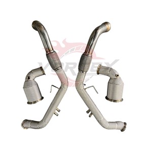 Tubo de Escape Universal Vortex Performance para Porsche Panamera 971, Acero Inoxidable de 1.5 mm, Pulido Espejo, Mejora Turbo - Product Image 6