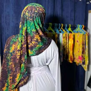 Hijabs transpirables <span class=keywords><strong>de</strong></span> satén arrugado liso <span class=keywords><strong>de</strong></span> poliéster suave <span class=keywords><strong>de</strong></span> moda para pausas <span class=keywords><strong>de</strong></span> café <span class=keywords><strong>de</strong></span> viaje en el aeropuerto y picnics <span class=keywords><strong>de</strong></span> <span class=keywords><strong>fin</strong></span> <span class=keywords><strong>de</strong></span> <span class=keywords><strong>semana</strong></span> - Product Image 5