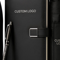 Ensemble cadeau personnalisé avec logo, bouteille d'eau en acier inoxydable, carnet, stylo, parapluie, cadeau d'entreprise