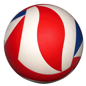 Équipement sportif de haute qualité, ballon de football pour entraînement adulte cousu à la machine, ballon de volley-ball en cuir PU PVC imprimé sur mesure pour les professionnels - Product Image 1