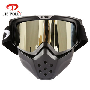 JIEPOLLY <span class=keywords><strong>Occhiali</strong></span> di Sicurezza Personalizzati con Logo, <span class=keywords><strong>Occhiali</strong></span> <span class=keywords><strong>da</strong></span> Corsa per Moto, <span class=keywords><strong>Occhiali</strong></span> <span class=keywords><strong>da</strong></span> Motocross, <span class=keywords><strong>Occhiali</strong></span> Sportivi, Maschera Facciale - Product Image 2
