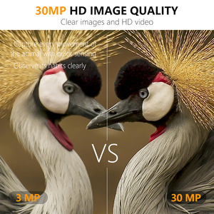 Fotocamera da <span class=keywords><strong>Caccia</strong></span> Portatile con Doppia Lente 4K 32MP, Visione Notturna a Infrarossi, Impermeabile IP66 per Tracciamento Fauna Selvatica - Product Image 4