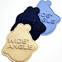 Pas de minimum vêtements accessoires personnalisé en relief 3D Silicone Patch en caoutchouc souple Logo Badge PVC patchs pour chapeau
