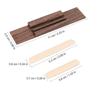 Precio al por mayor marrón mini ligero ukelele de 4 cuerdas tamaño universal <span class=keywords><strong>puente</strong></span> de palisandro + sillín inferior + sillín superior - Product Image 4