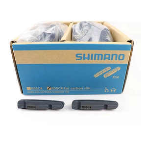 Plaquettes de <span class=keywords><strong>frein</strong></span> pour vélo de route SHIMANO DURA ACE <span class=keywords><strong>ULTEGRA</strong></span> 105 R55C4, jantes en carbone R8000 6800 5800 R9100 6810 R8010 5810, plaquettes de vélo d'origine - Product Image 4