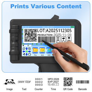 Impresora de Inyección de Tinta Térmica Portátil de Alta Definición, Fácil de Usar, de 12.7 mm, para Códigos de Barras y Logotipos - Product Image 3