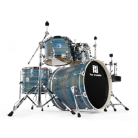 Professional Concert-Grade Portable Acoustic Kit with Complete PD Percussion Instruments for Drum Players