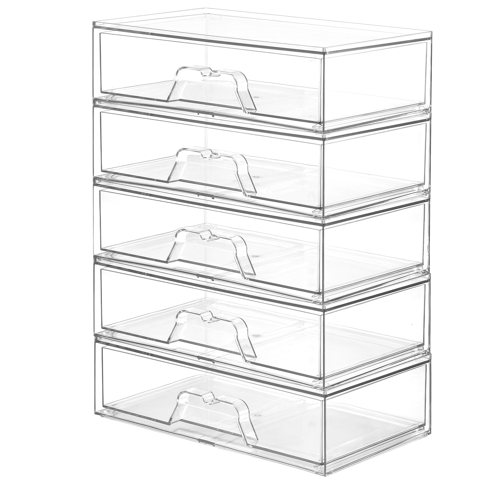 30*18.5*8.8 cm transparent five-pack